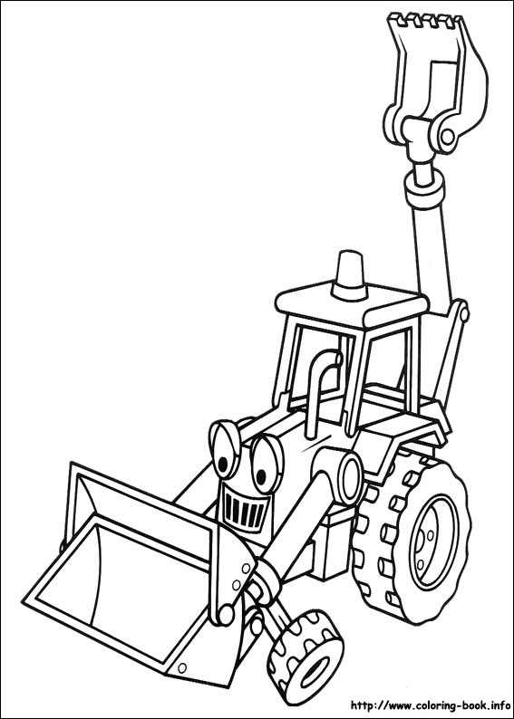 Bob the Builder coloring picture